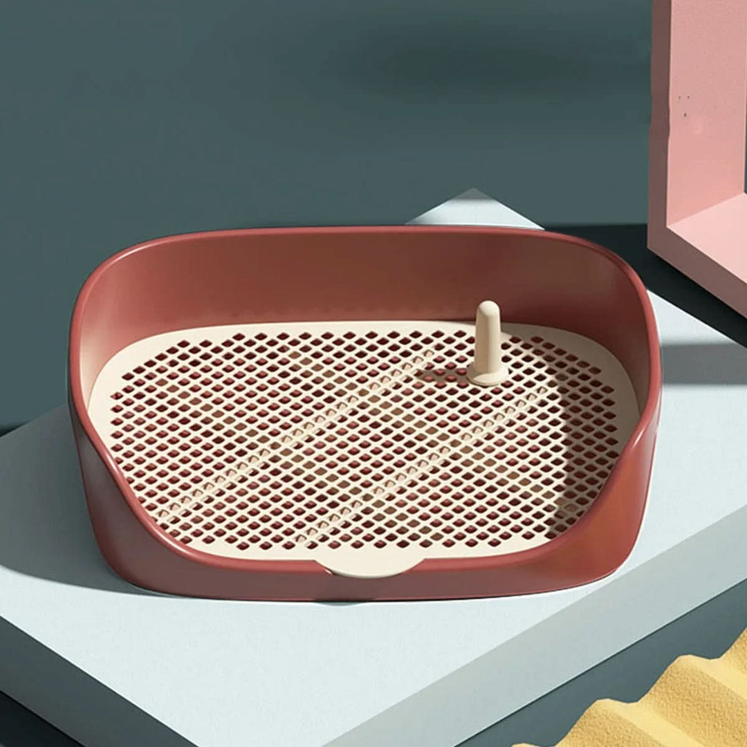 Welpen-Toilettentrainer med Spritzschutzrand
