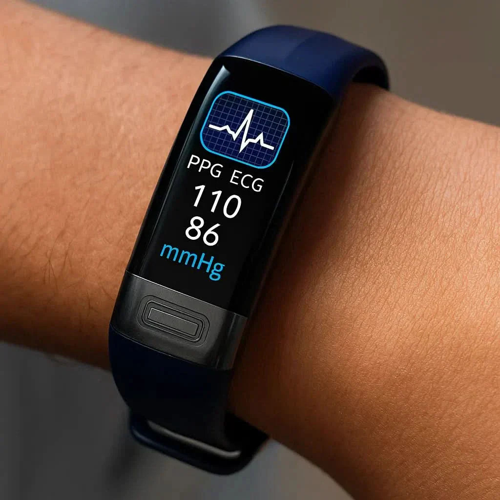 Smartklokke med EKG- og Blutdruckmessgerät