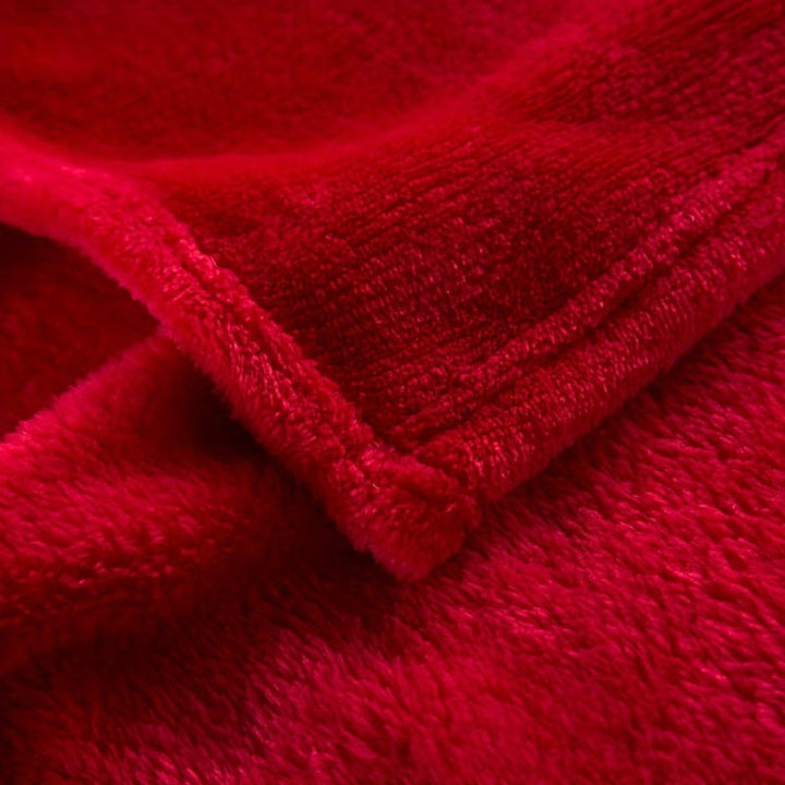 ComfortFlannel – Luksus, Pustende Polyester Teppe for Alle Sesonger Skanto