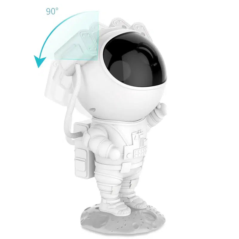 Skanto | Astronaut Galaxy Prosjektor Flere Moduser Galaxy Nattlys med Fjernkontroll