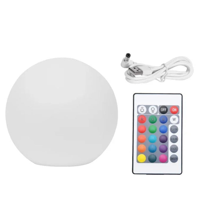 Skanto | Vanntette Sol-Ikke-Ball Lamper – RGB LED Belysning for Utendørs
