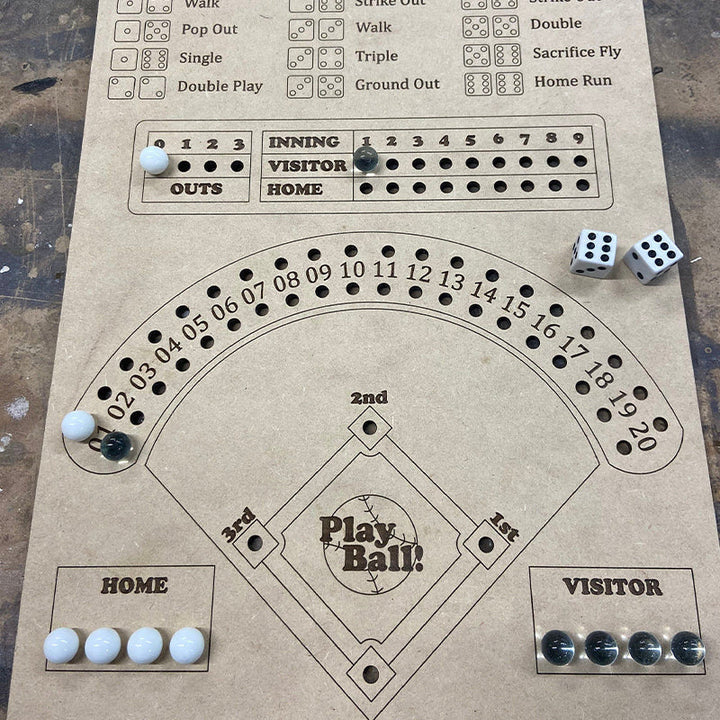 Skanto | Baseball Terning Brettspill