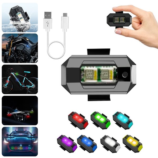 Universelle LED Motorsykkel Lys | Sterk LED belysning for en bedre motorsykkeltur | Skanto