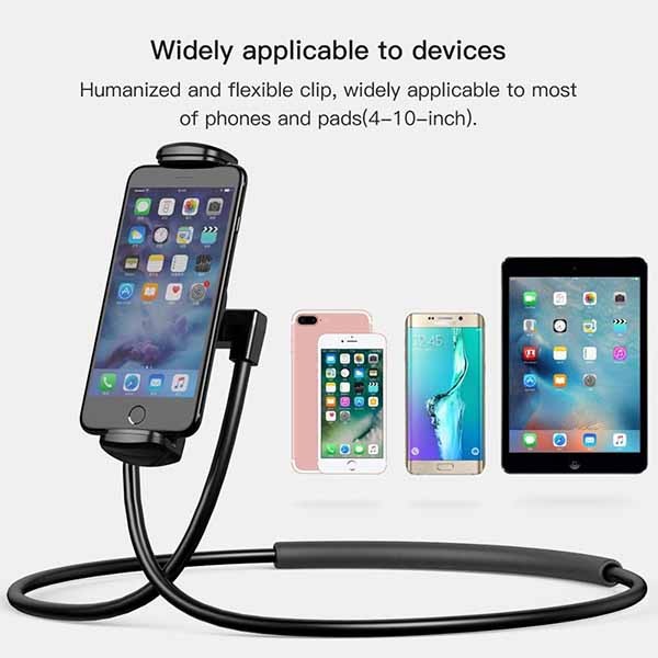 Lazy Neck Phone Holder - Fleksibel & Justerbar Skanto
