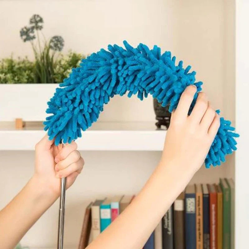 Fleksibel Mikrofiber Duster med Langt Håndtak Skanto