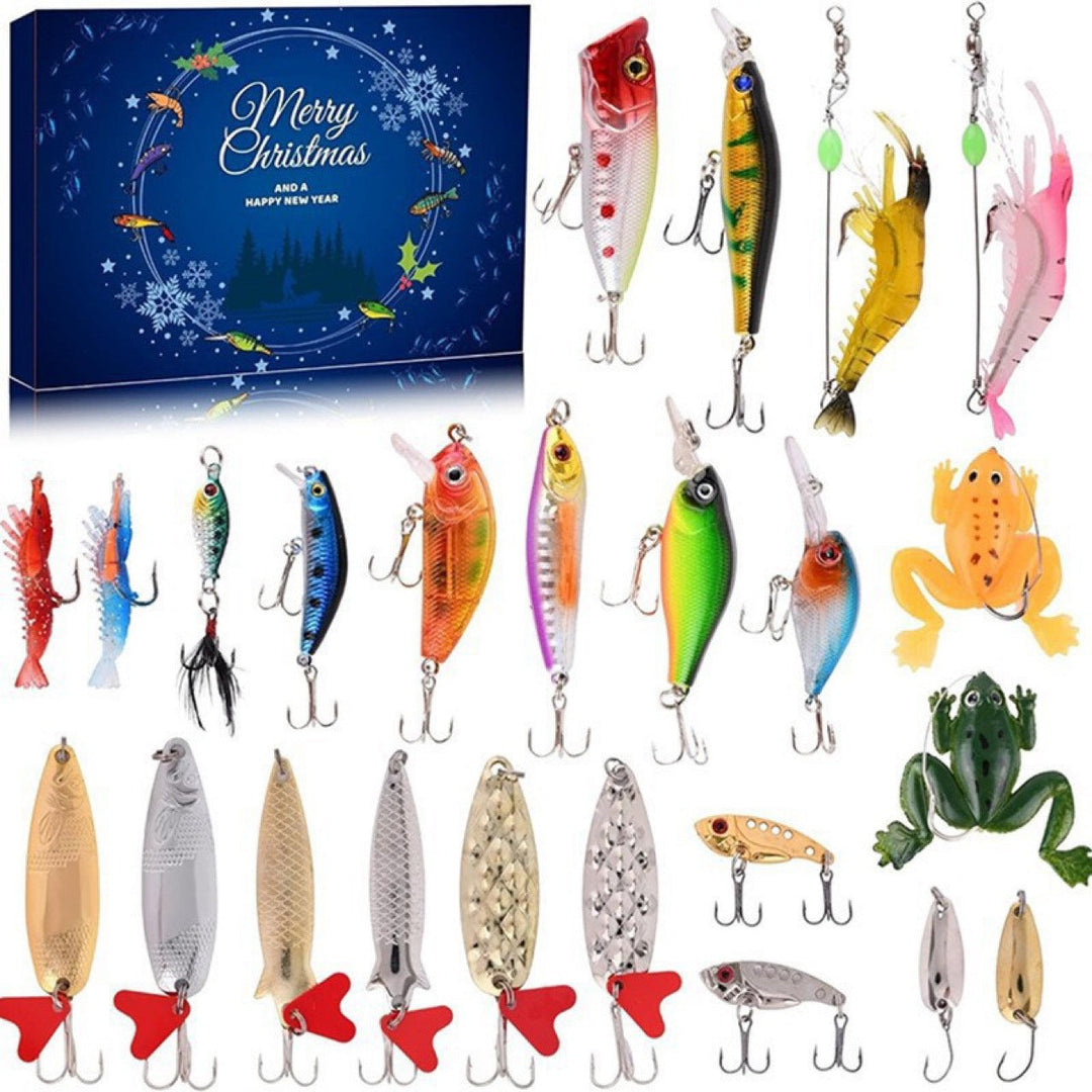 Skanto | 24 Dager Jule Nedtelling Fiskestang Sett