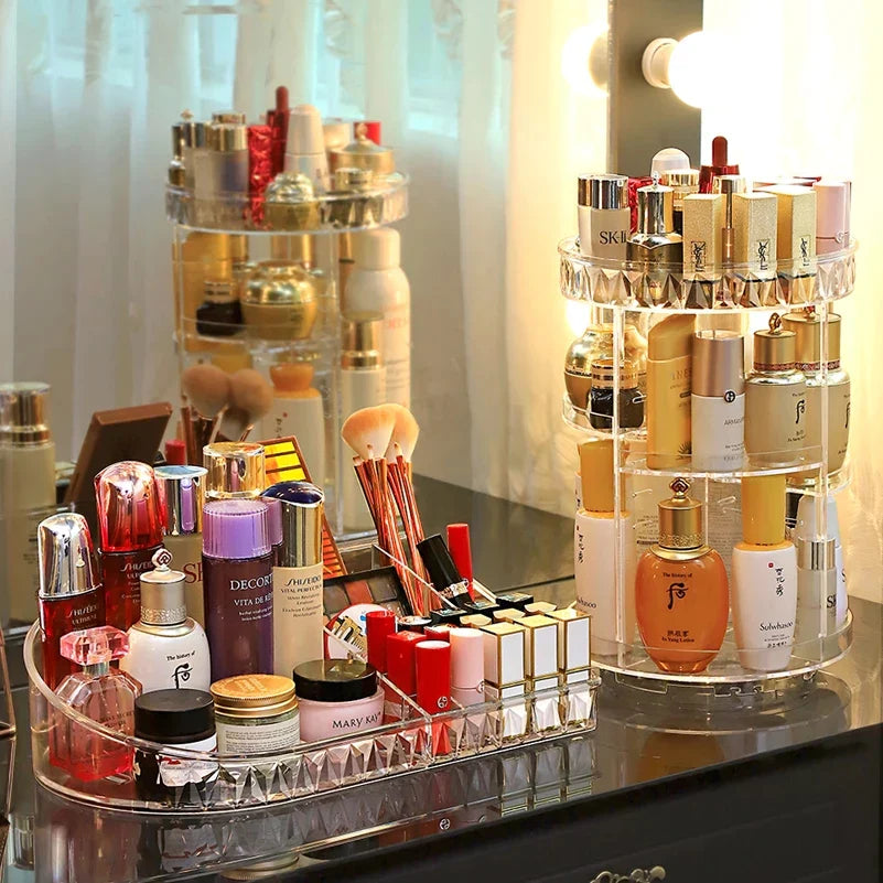 360 Roterende Makeup Beauty Organizer Skanto