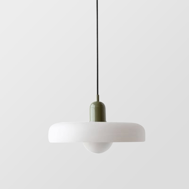Skanto | Bauhaus Farget Glasspendellampe for Moderne Interiører