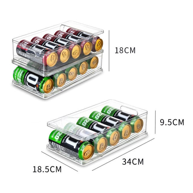 2-lags rulle gjennomsiktig organizer holder Skanto