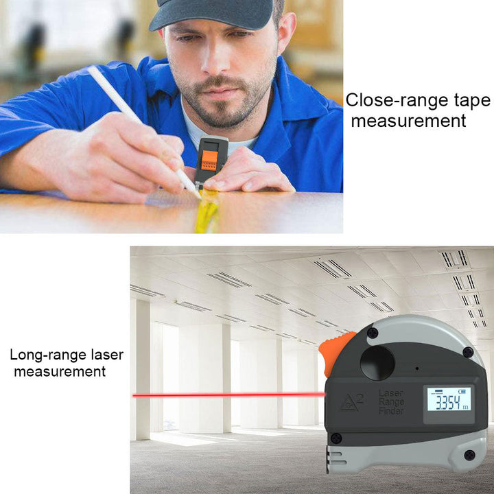 2 i 1 Laser Tape Measure | Skanto
