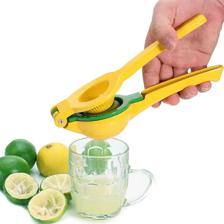 2-i-1 Aluminium Sitron Lime Press og Håndholdt Manuell Sitrus Juicer | Skanto