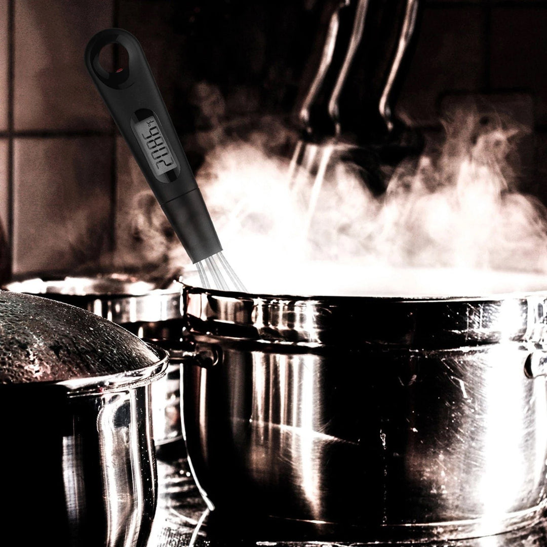 Skanto | 2-i-1 Instant-lese Mat Termometer og Eggvisp