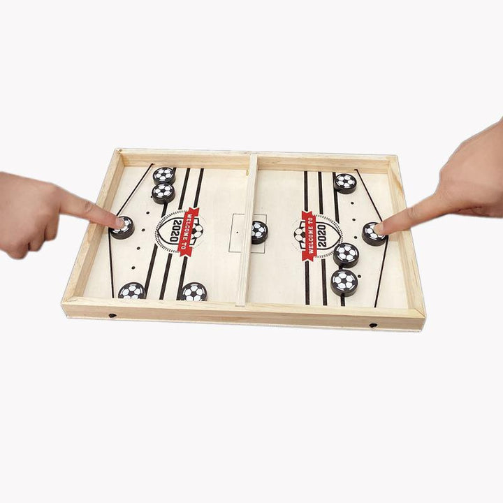 Skanto | 2-i-1 Bordfotball & Shuffleboard Moro – GameMaster