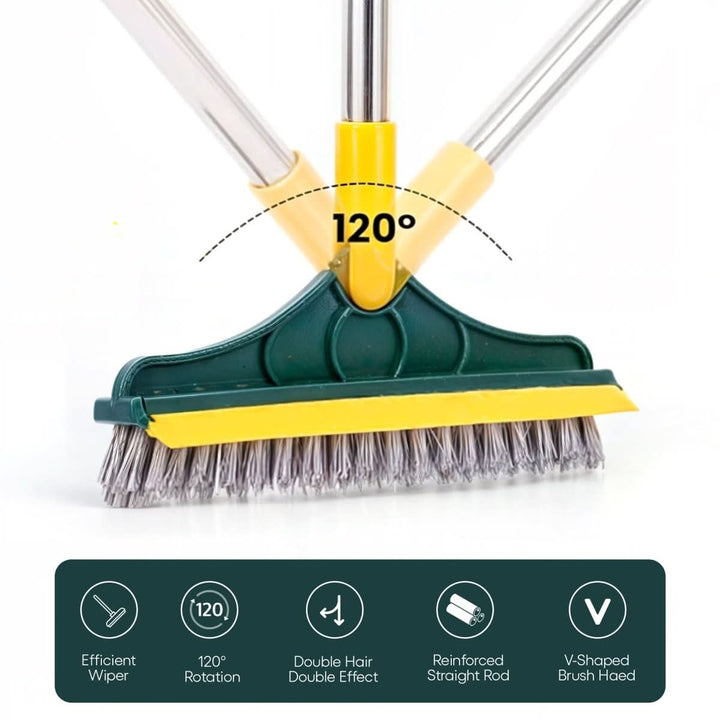Skanto | 2-i-1 Gulv- og Fugevaskebørste