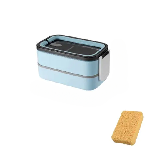 Frendorf | 2-lags rustfritt stål Bento lunsjboks - MealMate