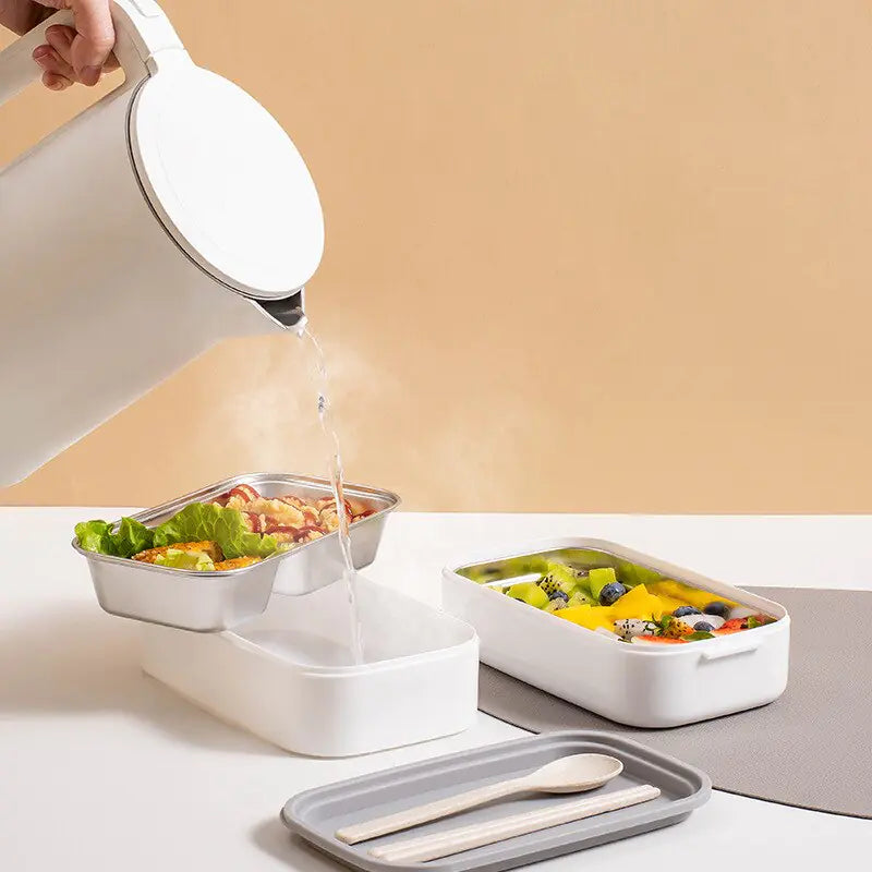 Frendorf | 2-lags rustfritt stål Bento lunsjboks - MealMate