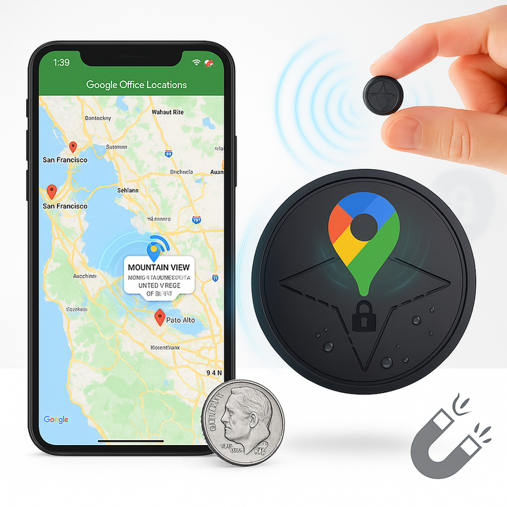 Skanto | GPS Kjøretøy Tracker Magnetisk Festesystem