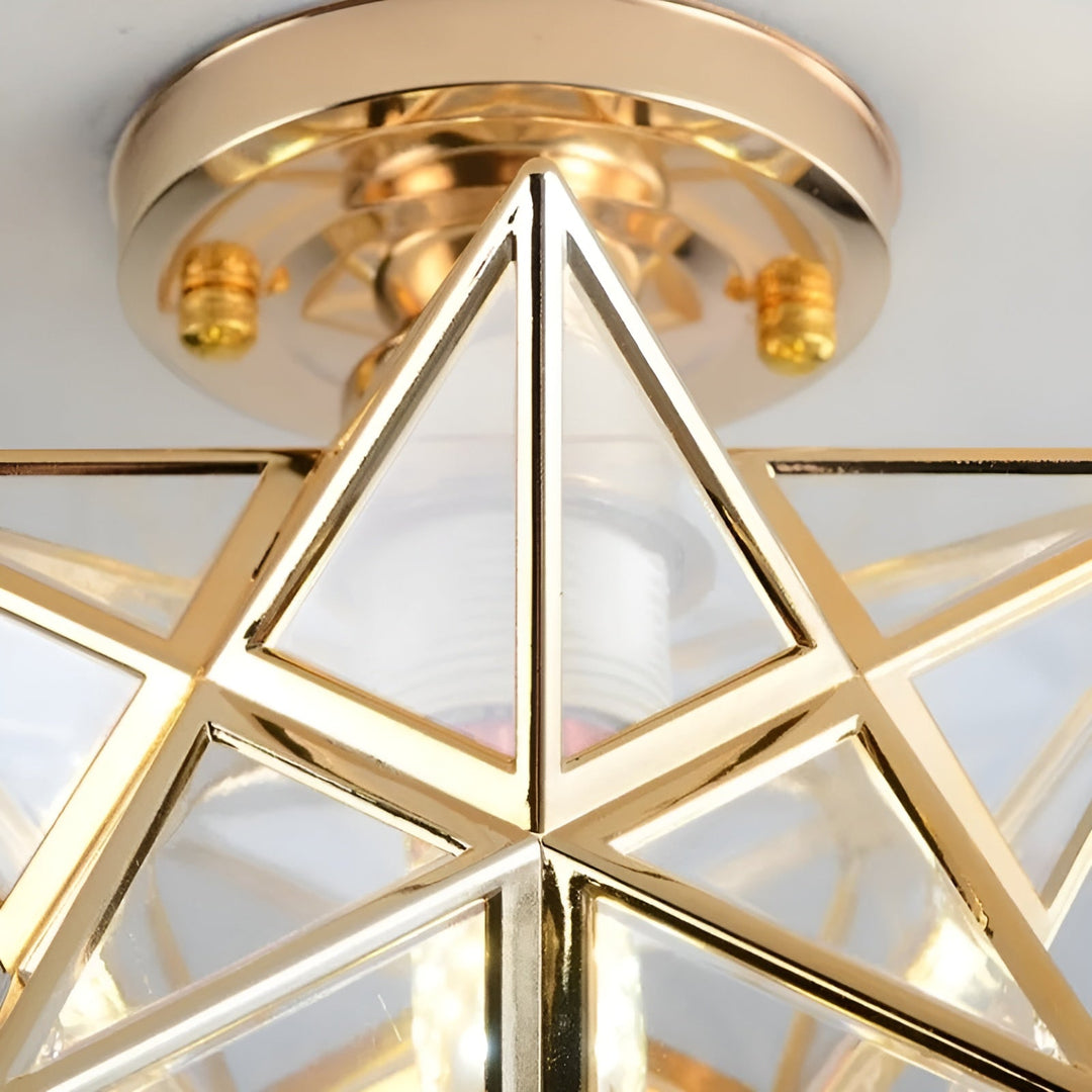 HaloStar Light – Elegant LED-stjernelampe for taket