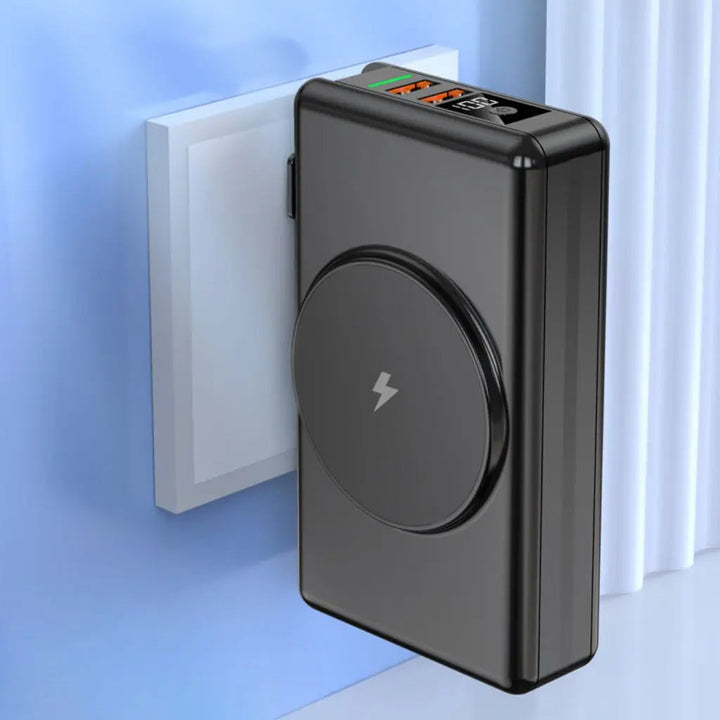Skanto | EnergieMate 5-i-1 Powerbank – 15 000mAh med hurtigladerfunksjon