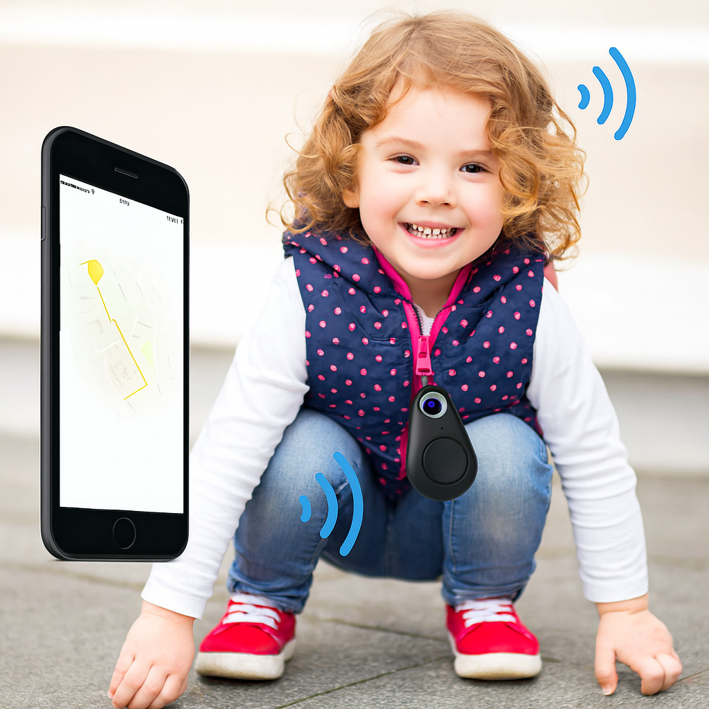 Skanto | GPS Tracker Kompakt Gumminaske-finner