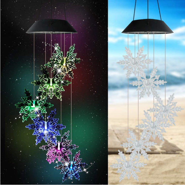 LED Solcelle Sommerfugl Vindspill Hage Hengelys Skanto