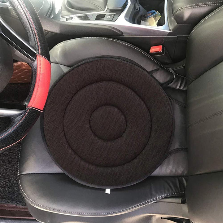 Skanto | Rotaseat 360° Rotasjonerbart Setepute | Ergonomisk & Anti-skli | For Bil, Kontor & Hjem | Ryggvennlig & Komfortabel