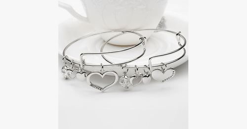 Skanto | Mor Datter Charm Armbånd Sett