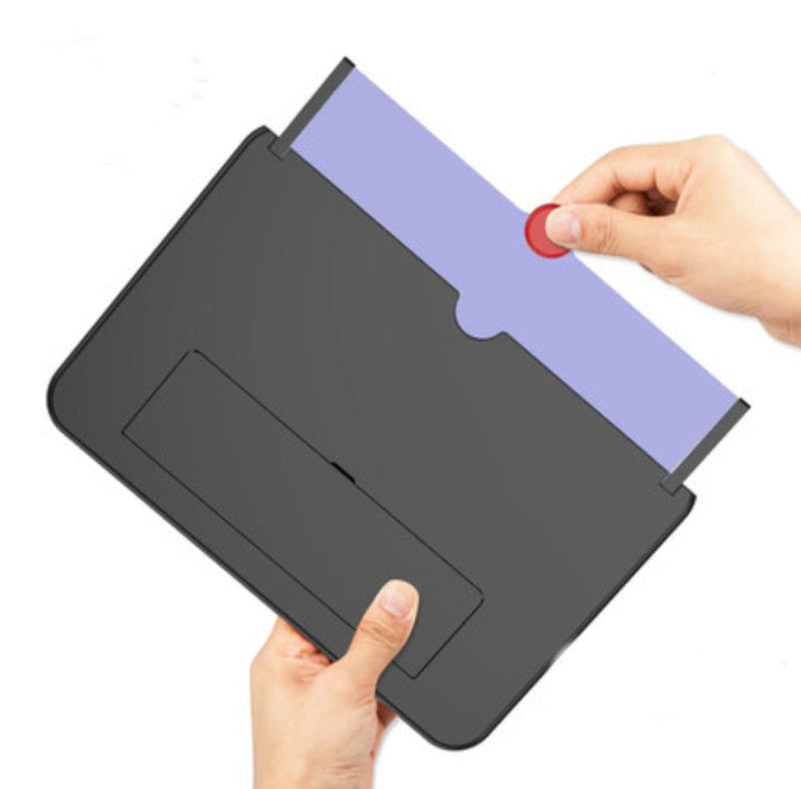 Skanto | 12" Sammenleggbar Smarttelefon Skjermforsterker Projektor, med Anti Blått Lys, Stor Skjerm, Passer for å Se Filmvideoer på Alle Smarttelefoner