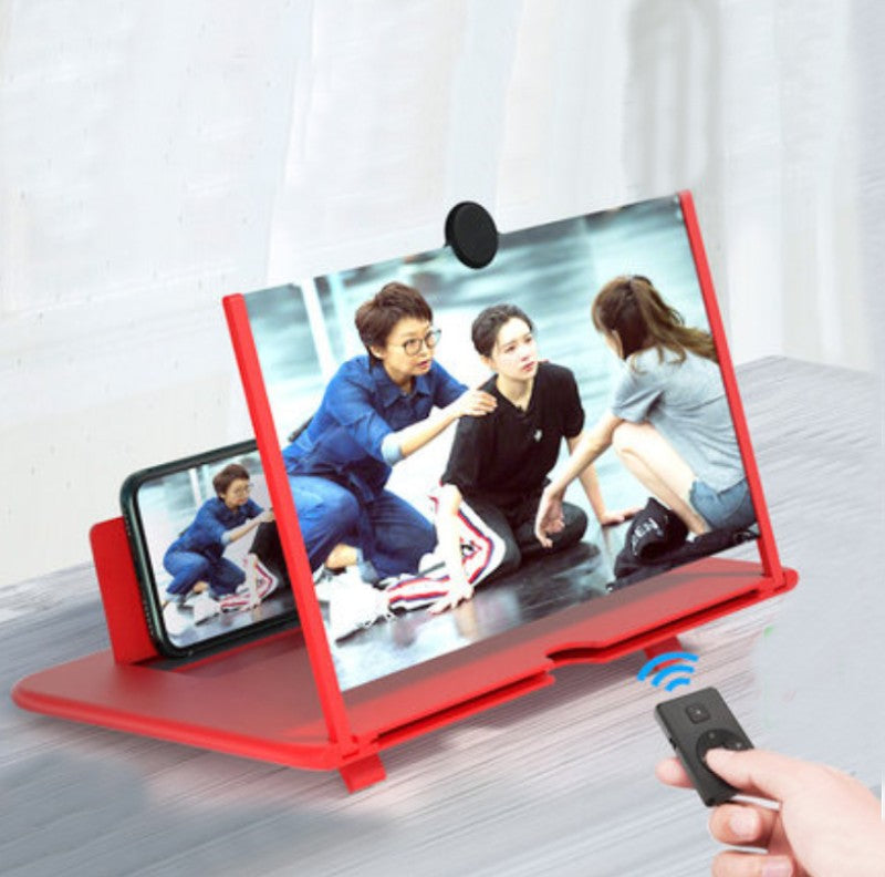 Skanto | 12" Sammenleggbar Smarttelefon Skjerm Forsterker Projektor, med Anti Blått Lys, Stor Skjerm, Egnet for Å Se Filmvideoer På Alle Smarttelefoner