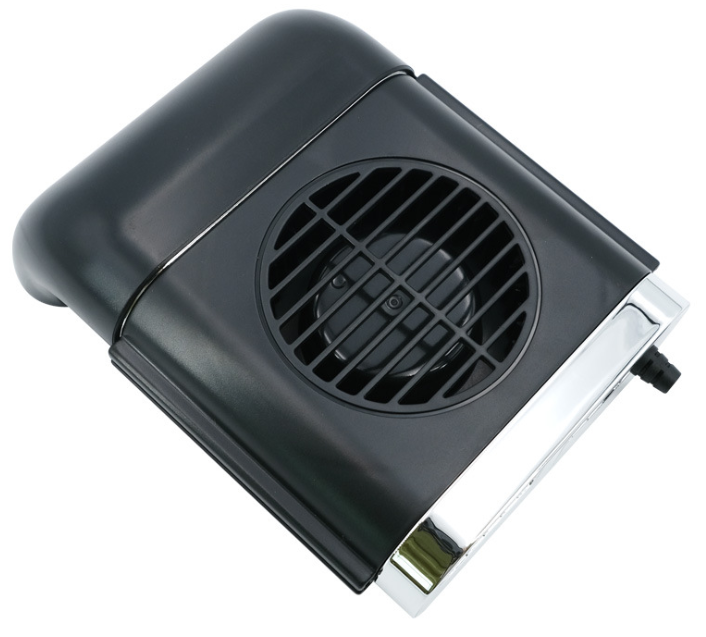 Multi-funksjonell Mini Bilstol Vifte med Justerbare 3 Hastigheter, Micro USB Strømforsyning og Enkel Installasjon, Kompatibel med de Fleste Biler | Skanto