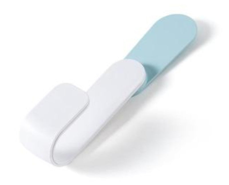 Skanto | Vendbar Gryte/Panne Lokk Stativ, med Hullfri Installasjon, Justerbar Bredde og Vegg/Skap Montering Design (2 Pakke)