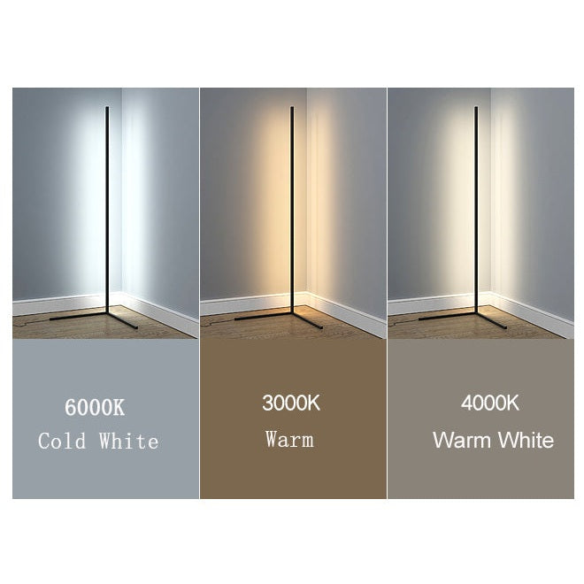 Skanto | Stående Hjørne Lampe LED Dimbar Minimalistisk Design