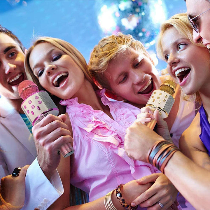 Skanto | Oppladbar trådløs Bluetooth karaoke mikrofon