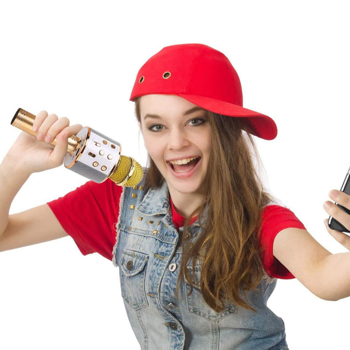 Skanto | Oppladbar trådløs Bluetooth karaoke mikrofon