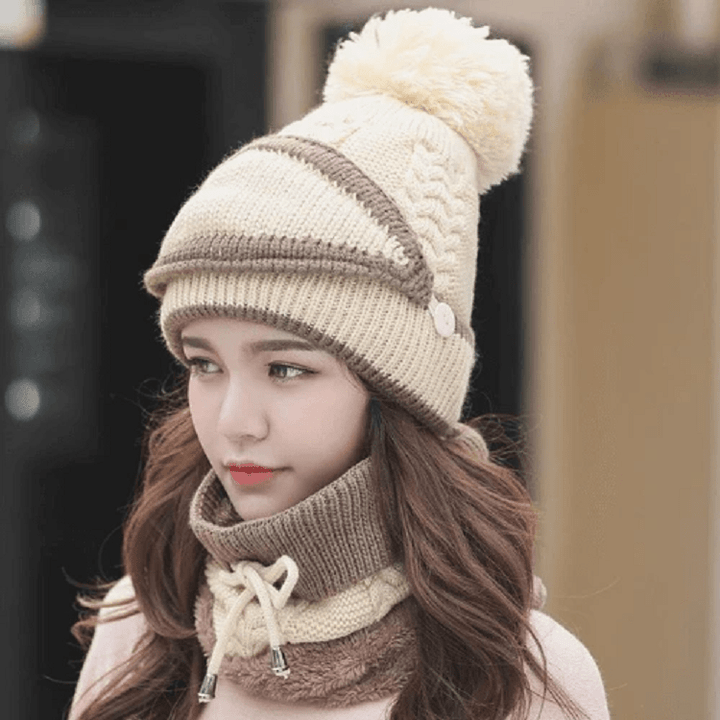 2022 Ny 3 i 1 Vinter Beanie Sett | Skanto