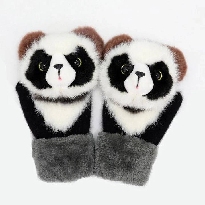 2022 nye tegneserie plush strikkede hansker🌈 | Skanto