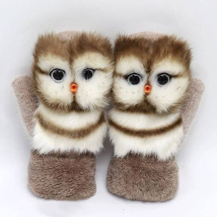 2022 nye tegneserie plush strikkede hansker🌈 | Skanto