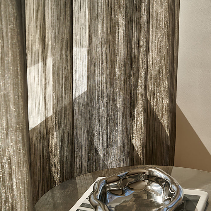 Transparente Linse Gardiner, Lyse og Moderne for Stue | Skanto