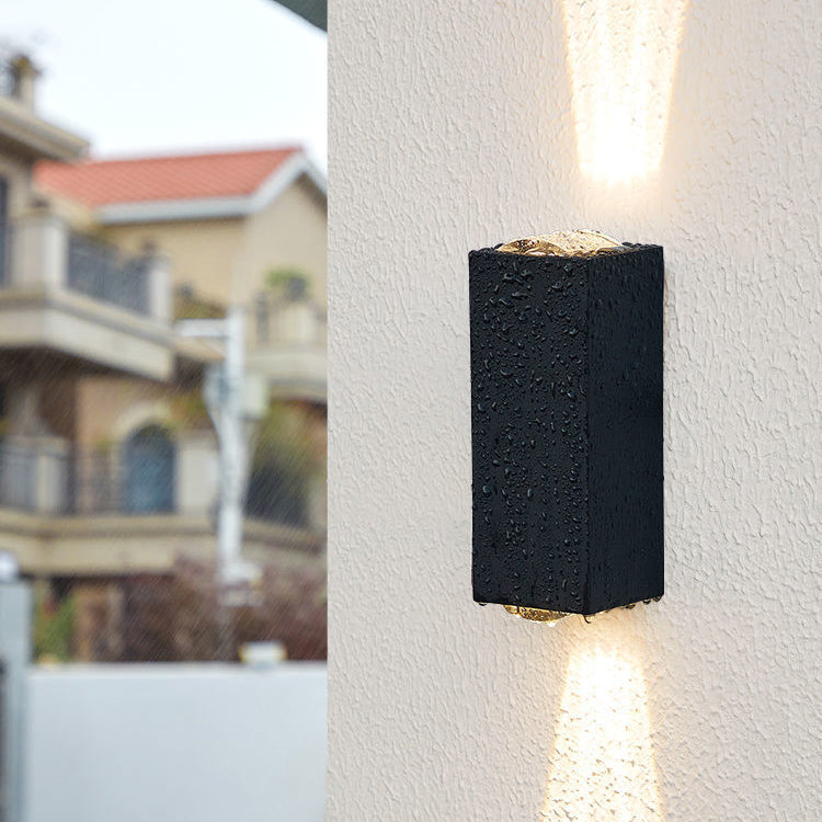 Moderne Minimalistisk Utendørs Vanntett Strålekaster LED Utendørs Dekorativ Vegglampe | Skanto