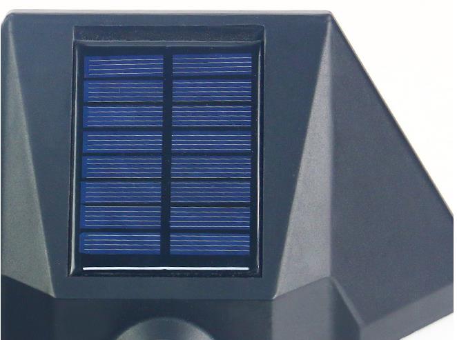 Solcelle Vanntett Kreativ Dekorativ LED Utendørs Vegglampe | Skanto
