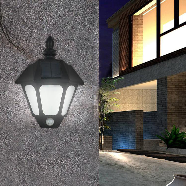 Solcelle Vanntett Kreativ Dekorativ LED Utendørs Vegglampe | Skanto