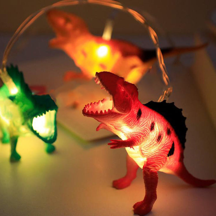 Skanto | Kreativ tegneserie dinosaur dekorasjon LED batteriboks lyskjede