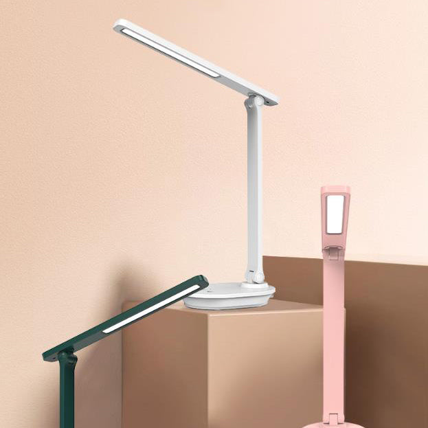 Skanto | Moderne Dobbel Follbar Øyepleie Trådløs Oppladbar LED Skrivebordslampe