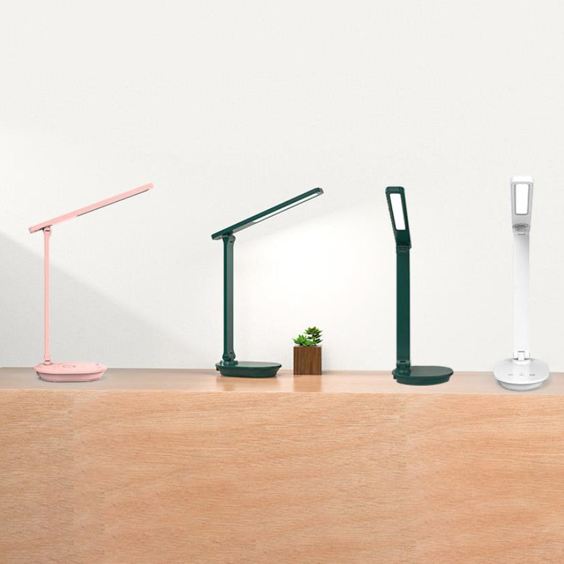 Skanto | Moderne Dobbel Follbar Øyepleie Trådløs Oppladbar LED Skrivebordslampe
