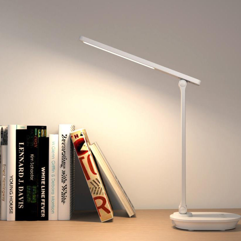 Skanto | Moderne Dobbel Follbar Øyepleie Trådløs Oppladbar LED Skrivebordslampe