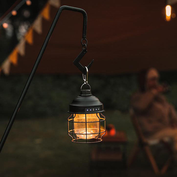 Utendørs Camping Jern LED Lys | Skanto