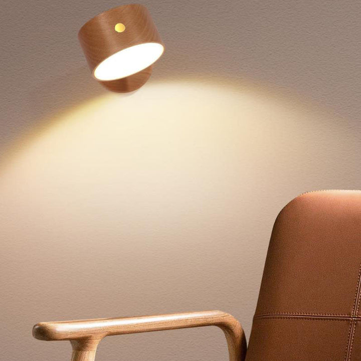 Skanto | Enkel tre USB-oppladbar berøringsmagnet LED nattlys vegglampe
