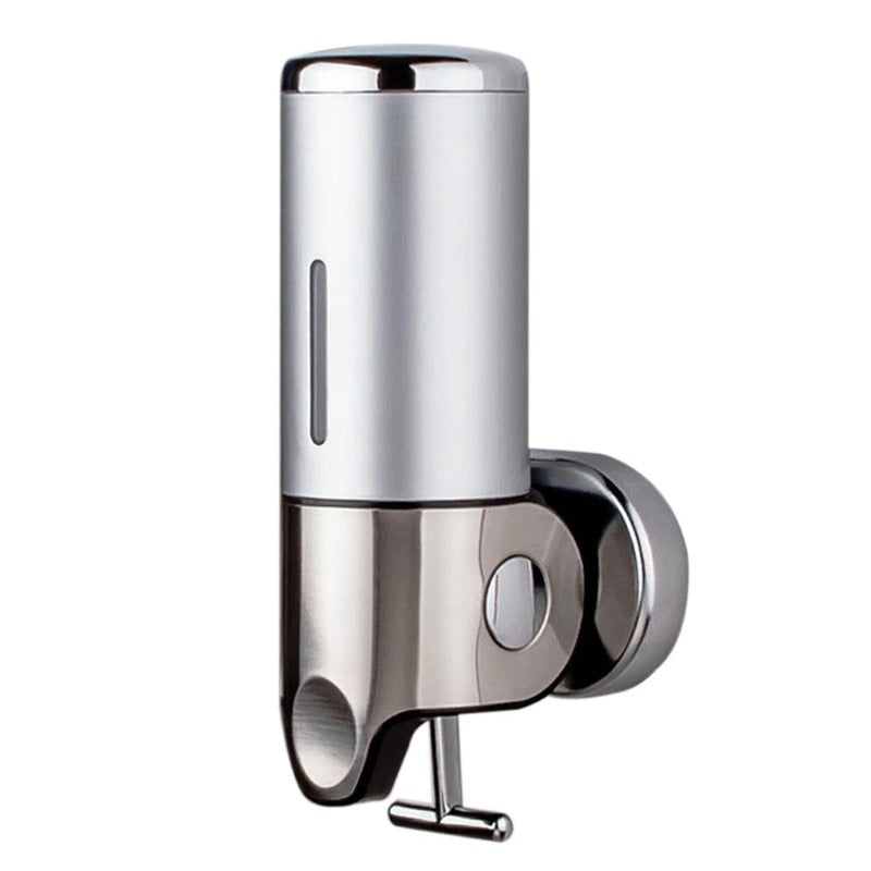 Seifenhalter und -spender, wandmontiert, Edelstahl, Seifenspenderpumpe for Badezimmer und Dusche