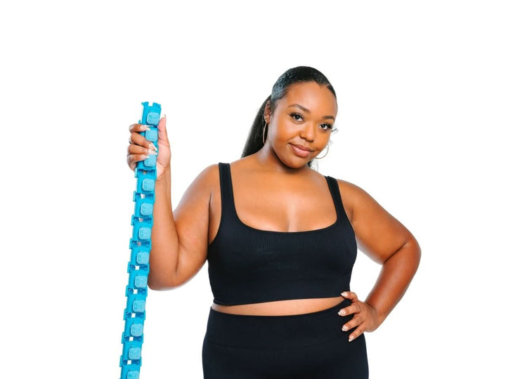 Skanto | Justerbar hula hoop for effektiv hjemmefitness og slank midje