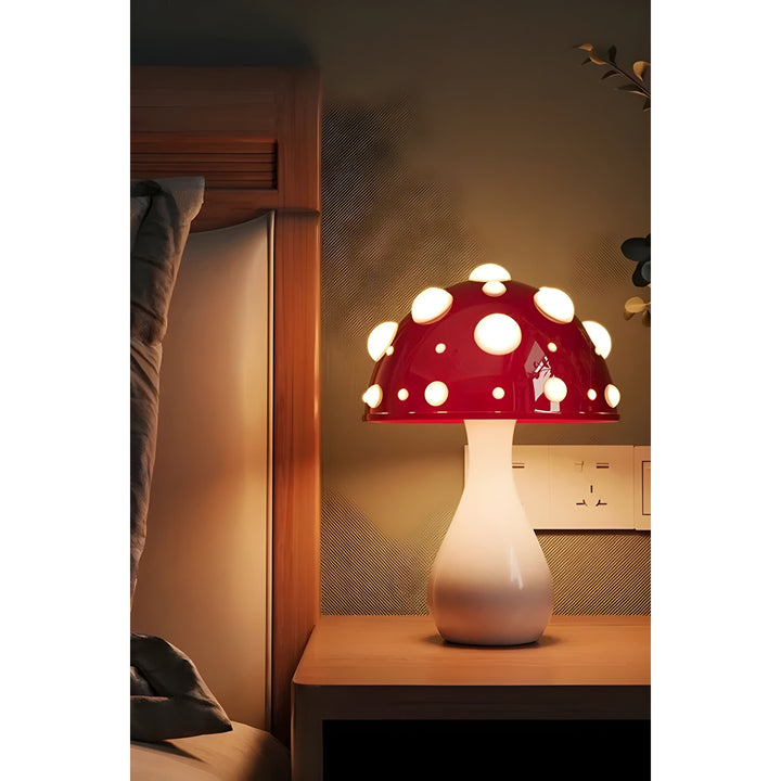 Skanto | Lampe - Dekorativ Sopp Bordlampe